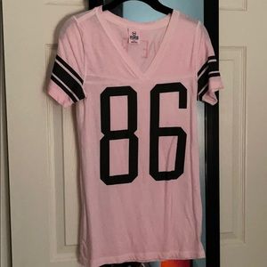 Pink Victoria’s Secret top